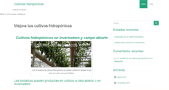 Desktop Screenshot of cultivos-hidroponicos.com