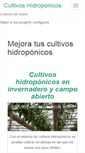Mobile Screenshot of cultivos-hidroponicos.com