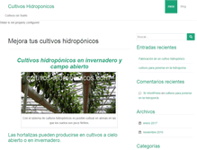 Tablet Screenshot of cultivos-hidroponicos.com